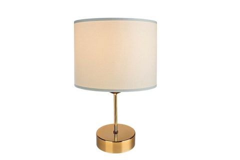 EVLİGHT HOM GOLD METAL ABAJUR/ KREM