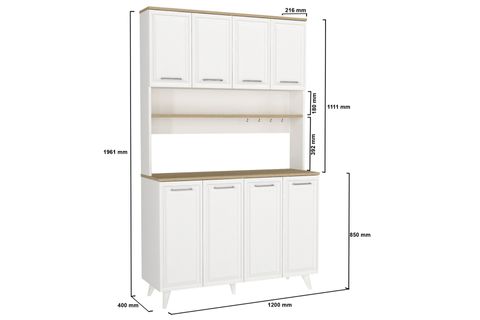 POTTER ÇOK AMAÇLI DOLAP,  4 KAPAKLI