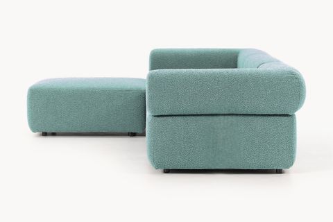 ALBA BUKLE MODÜLER KÖŞE KOLTUK, TURKUAZ