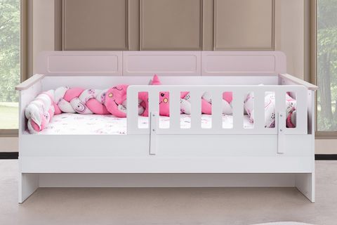MİRA MONTESSORİ KARYOLA, PEMBE, 90X190