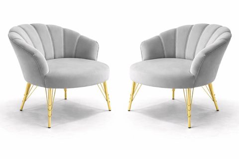 PAPATYA BABY FACE TEKLİ BERJER, GRİ, 2 ADET, GOLD AYAK