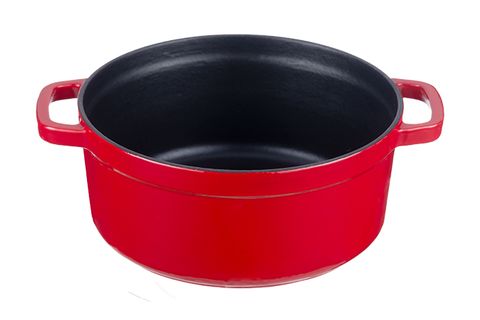 HECHA 20 CM DÖKÜM TENCERE KIRMIZI