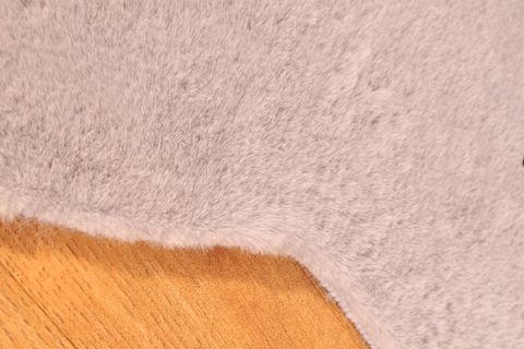 TAPPETO REX TAVŞANI DEKORATİF SİNGLE POST, 22 MM, GRİ, 110X160