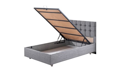 VENEDİK BAZA BAŞLIK LETTO YATAK SETİ, AÇIK GRİ, 90X190