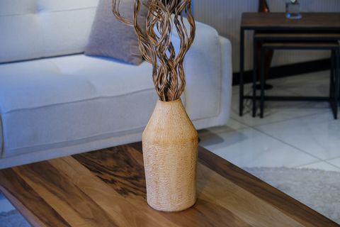 TERRA DOKULU TERRACOTTA VAZO