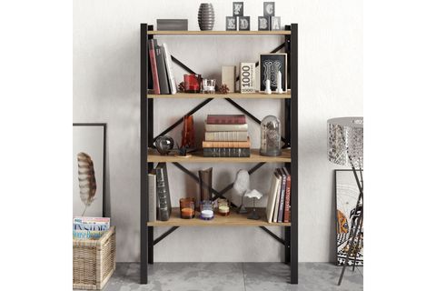 DECOROTİKA TONGFU KİTAPLIK, CEVİZ