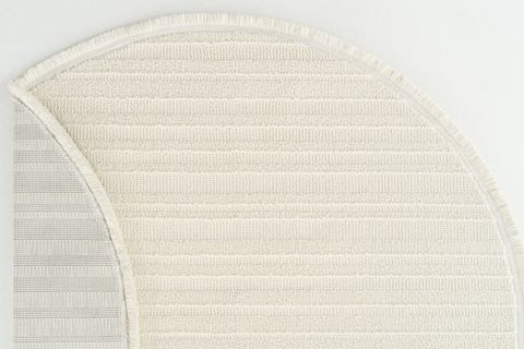 COOL HALI NEWYORK 3101 YUVARLAK, KREM, 80X80