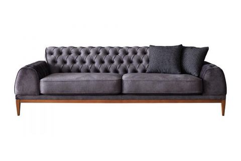 Üçlü Koltuk Kapitoneli 215 cm