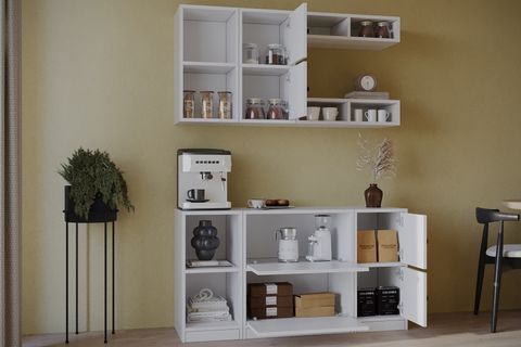 BK ÇOK AMAÇLI DOLAP, 4 KAPAKLI, KBR