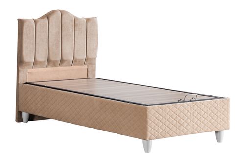 TREND BAZA VE BAŞLIK SETİ, BEJ, 90X200