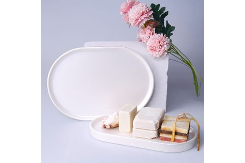 VİCTORİA OVAL TEPSİ, BÜYÜK, İNCİ