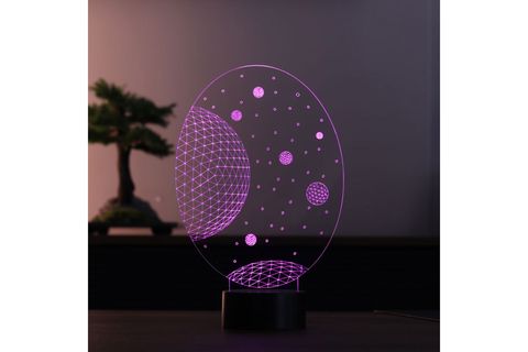 BYLAMP LED GECE LAMBASI, GALAXY
