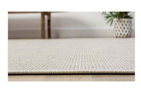 ESSE HAV TOZ VERMEZ KOLAY TEMİZLENEN HASIR DOKU SİSAL HALI, KREM, 80X300, 662