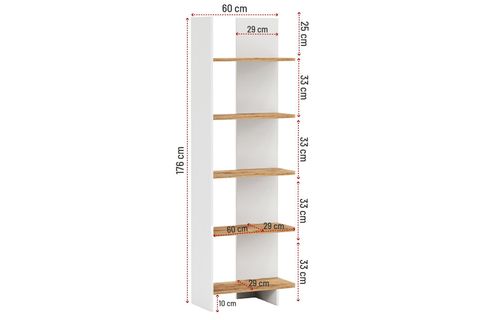 MONİ TV ÜNİTESİ VE KİTAPLIK SETİ, BEYAZ KAPAKLI