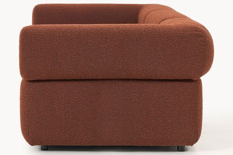 ALBA BUKLE MODÜLER ÜÇLÜ KOLTUK, KİREMİT