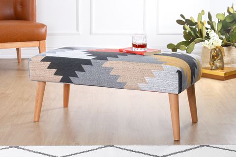 BESHİR KİLİM BENCH PUF, YAPRAK
