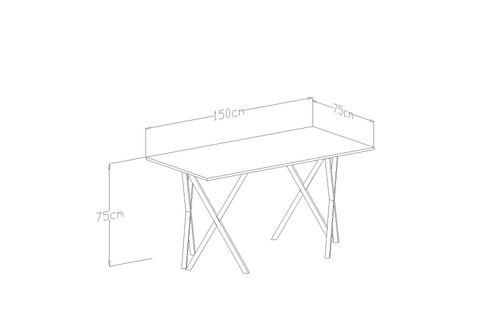 GİVAYO WOOD'S LİZZY ÇALIŞMA MASASI, ÇAM
