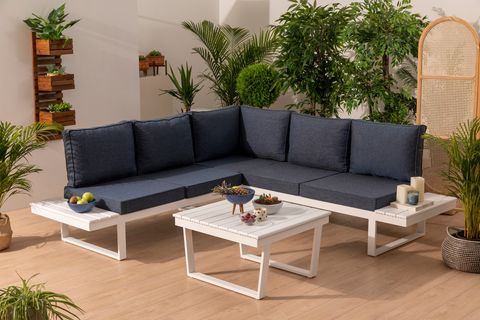 LYRA BAHÇE BALKON ORTA SEHPA, BEYAZ