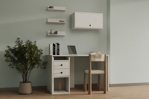 BK ÇALIŞMA MASASI, 2 ÇEKMECE 1 KAPAKLI