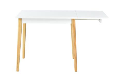 AVANOS MDF KATLANIR AHŞAP MUTFAK MASASI, 70X80 CM, BEYAZ NATUREL