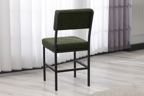 NOVA MUTFAK MASA TAKIMI, 2 SANDALYE, SİYAH, 70X70 CM, YEŞİL