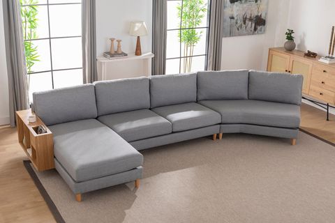 MERLİN KENDİ SETİNİ YARAT, KETEN, NATUREL AYAK, SHOWROOMDAN KUMAŞ DEĞİŞİMLİ