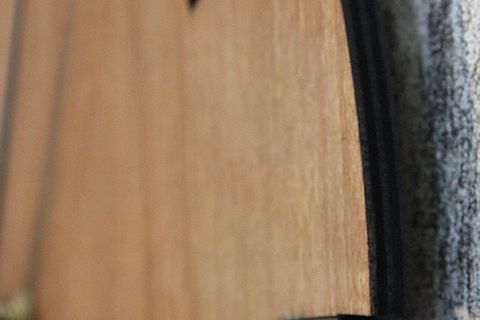 NİGHT DAY DUVAR SAATİ, DOĞAL AHŞAP, AÇIK MEŞE