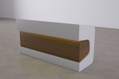BANKO 1 100 CM CEVİZ BEYAZ