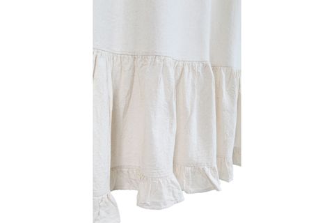 NATUREL PERDE KORNİŞLİ PİLELİ VİNTAGE 200X185