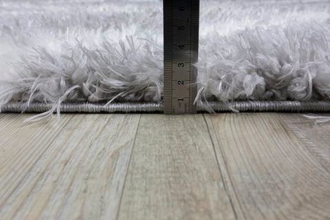MARAKESH SHAGGY HALI 0500E, GRİ BEYAZ, 160X230