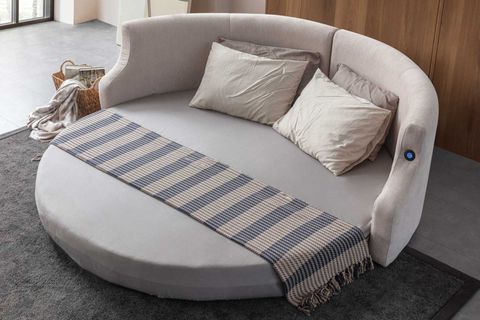 LETTO VİP AKILLI YATAKLI ÜÇLÜ KANEPE, KREM