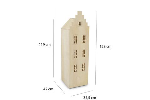 NATURKİDZ AMSTERDAM MONTESSORI DOLAP, KARE PENCERE