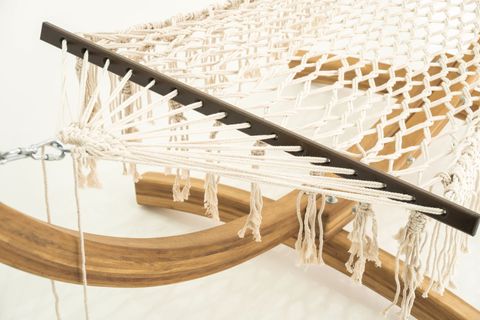 İROKO AHŞAP HAMAK ÇİFT KİŞİLİK