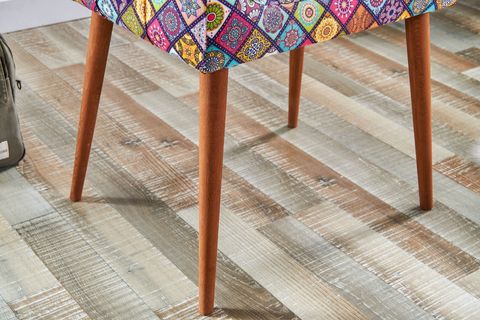 TUBİHOME NEW COOL PUF, ANEMON DESENLİ