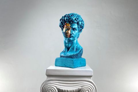 DAVID OCEANIC POP ART DEKORATİF ROMA YUNAN HEYKELLERİ