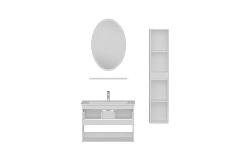 VERA BANYO DOLABI AS2K1Ç136, BEYAZ, 85CM