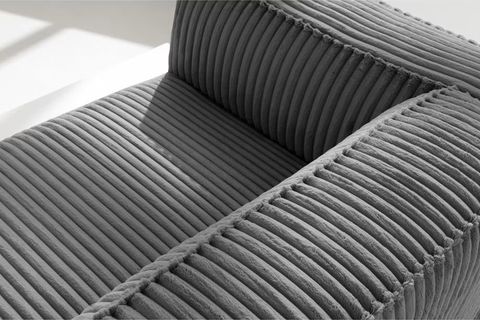 MELODİ ÜÇLÜ KOLTUK, ANTRASİT