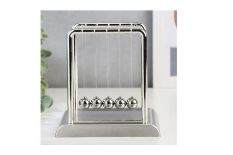 LİVAVA DEKORATİF DENGE TOPU, GÜMÜŞ, 9X9