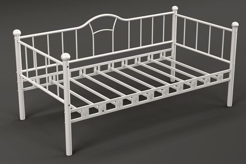 ARGİMO KAMELYA SEDİR KARYOLA, BEYAZ, 90X200