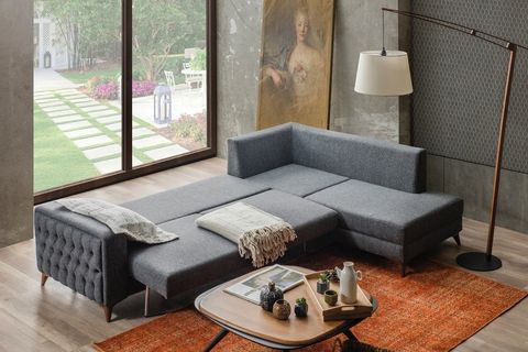 ÇINAR KÖŞE KOLTUK, PLASTİK AYAK, SAĞ KÖŞE, KUMAŞ DEĞİŞİMLİ