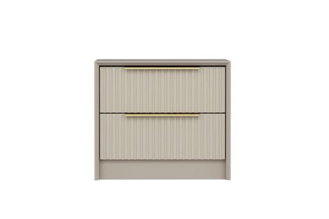 KALE LUXE 2 ÇEKMECELİ KOMODİN, KUMTAŞI