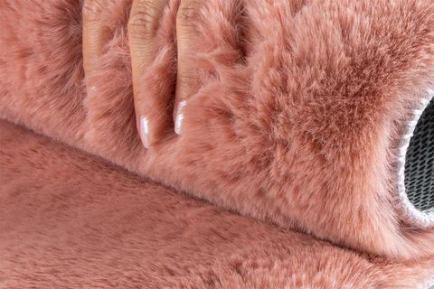 TAVŞAN POST MODERN MAKİNE HALISI, PUDRA, 120X180