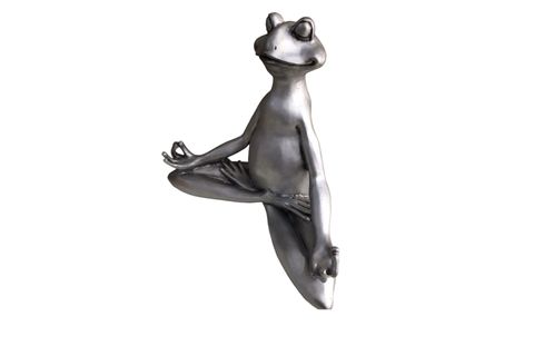 YOGA YAPAN KURBAĞA ELLERİ YANDA 2