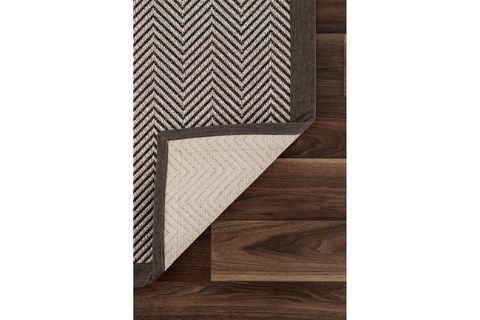 SİSALO BORDURE KREM KAHVE SİSAL HALI, KAHVE BORDÜR B3421D, 80X120