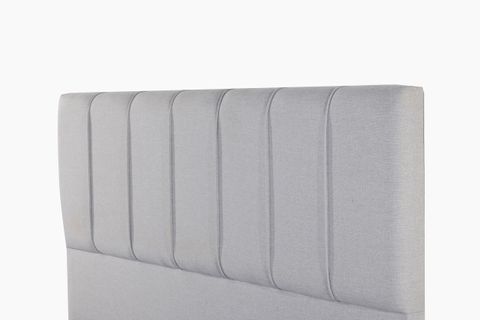 MİLES BAZA VE BAŞLIK SETİ, AÇIK GRİ, 120X200