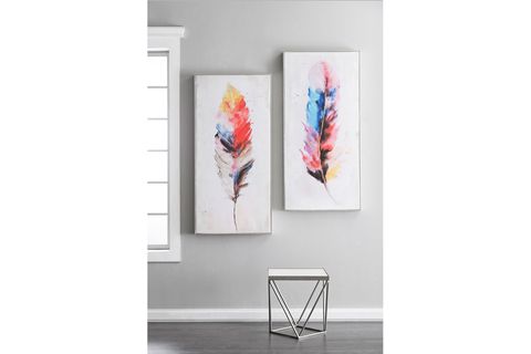 BOHO TÜY MOTİFLİ KANVAS TABLO
