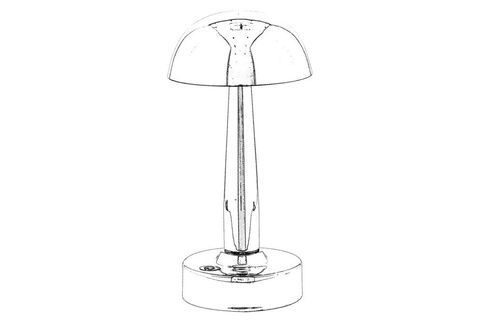 AVONNİ ML-64004-K KROM KAPLAMA MASA LAMBASI LED METAL 14CM