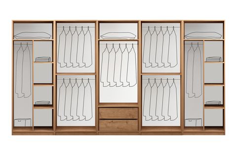 RİTİM GARDIROP, SEPET AYTAŞI, 10 KAPAKLI