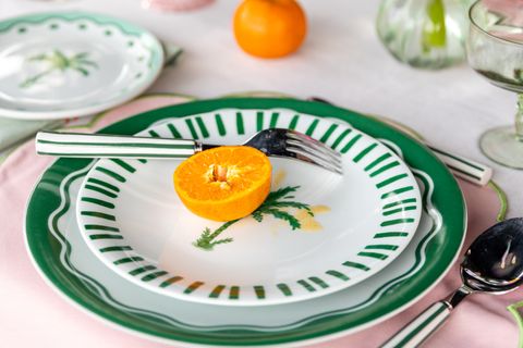 FERN&CO. X ANTHROPOLOGIE THE PALM COLLECTION YEMEK TAKIMI, 24 PARÇA