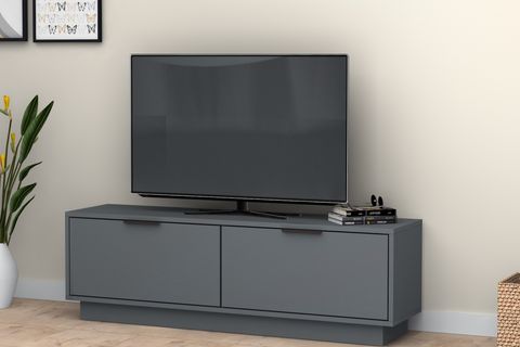 LİSA TV ÜNİTESİ, KOYU GRİ, 140 CM